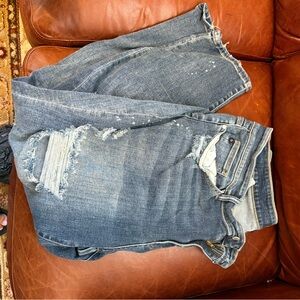 Judy blue High Rise Distressed Blue Jeans